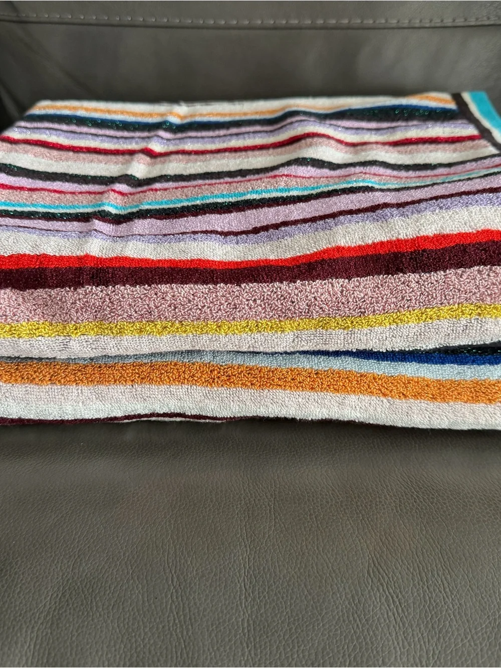 Missoni Chandler Metallic Stripe Towel (1 towel)